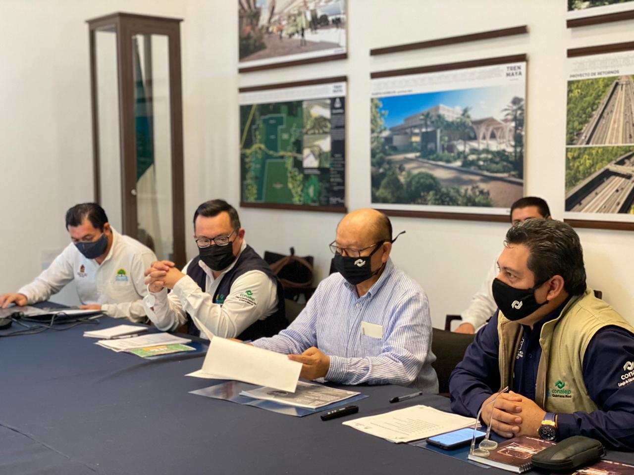 Conalep trabaja en alianza con el proyecto Tren Maya en Quintana Roo